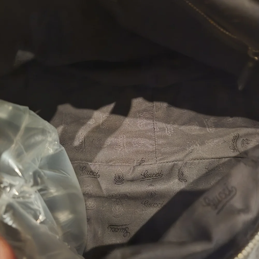 Gucci suede icon bit large boston(APPRECIATE GAME) - Picture 9 of 13